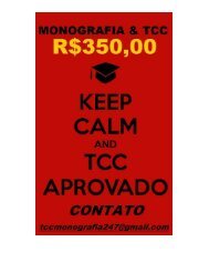 Aceitamos encomendas de tcc e monografia por R$350,00