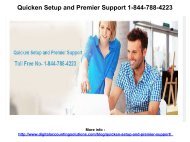 Quicken 2018 Customer Support  1-844-788-4223