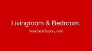 Livingroom & Bedroom - YourGearSupply