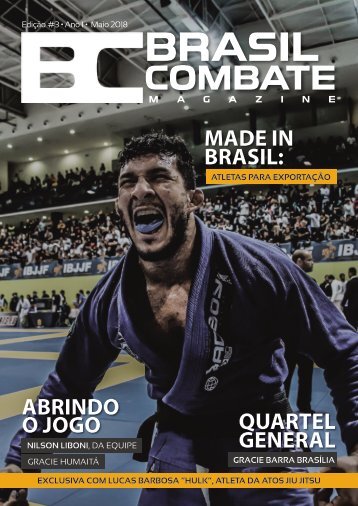 BRASIL COMBATE MAGAZINE | EDIÇÃO #3 | MAIO 2018