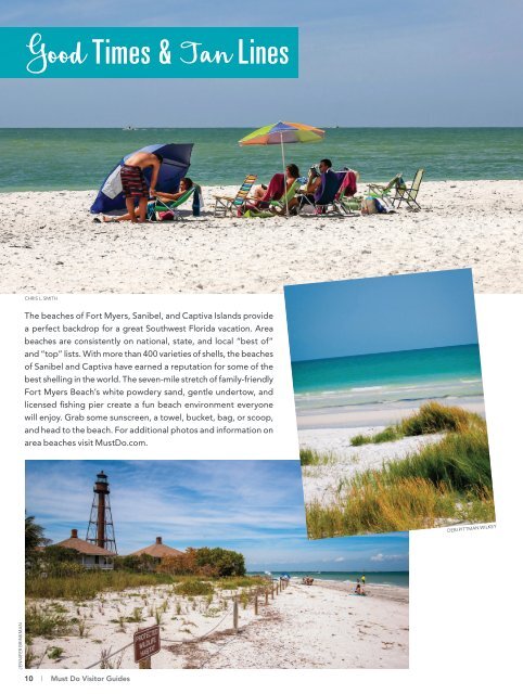 Must Do Fort Myers Visitor Guide Summer/Fall 2018