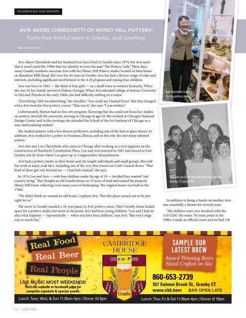 Granby Living June 2018 issue
