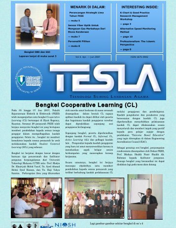 TESLA Vol 4 3 Okt 2007 - Faculty of Electrical & Electronics ...