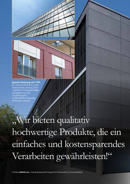 Orhideal IMAGE Magazin - Juni 2018