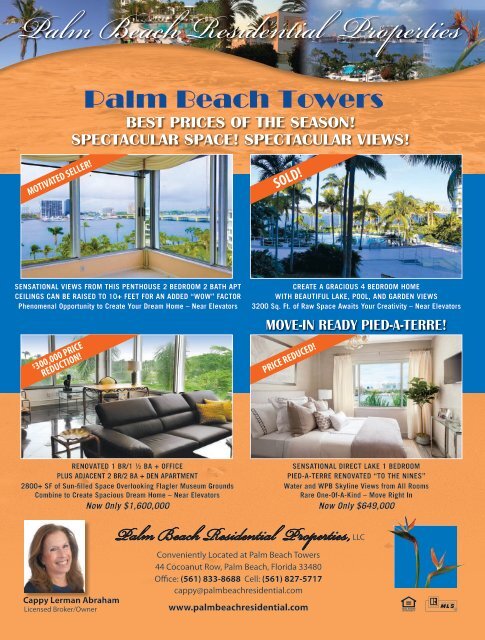 June 2018 Palm Beach Real Estate Guide