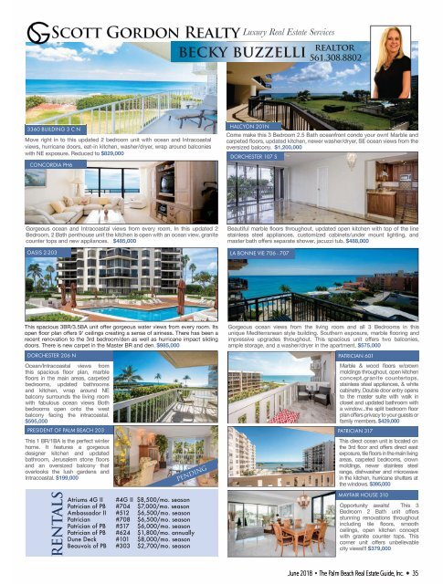 June 2018 Palm Beach Real Estate Guide