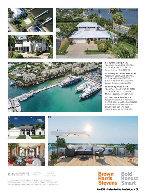 June 2018 Palm Beach Real Estate Guide