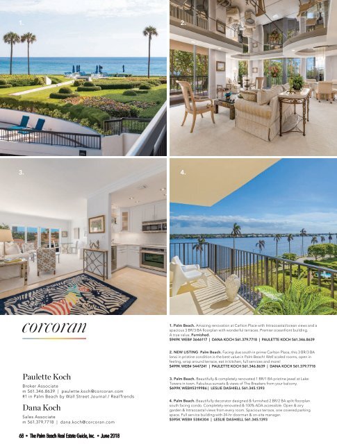 June 2018 Palm Beach Real Estate Guide