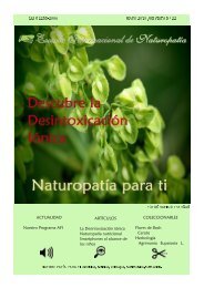 Revista Naturopatia para ti  num 22