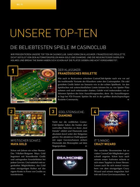 D - CasinoClub Magazin