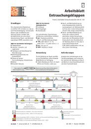 Entrauchungsklappen, Arbeitsblatt (PDF – 156 kb) - Belimo