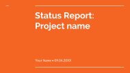 Status report