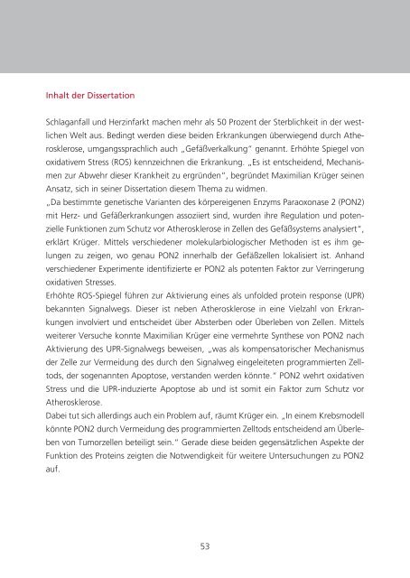 Ausgezeichnete Abschlussarbeiten 2010/2011 - Johannes ...