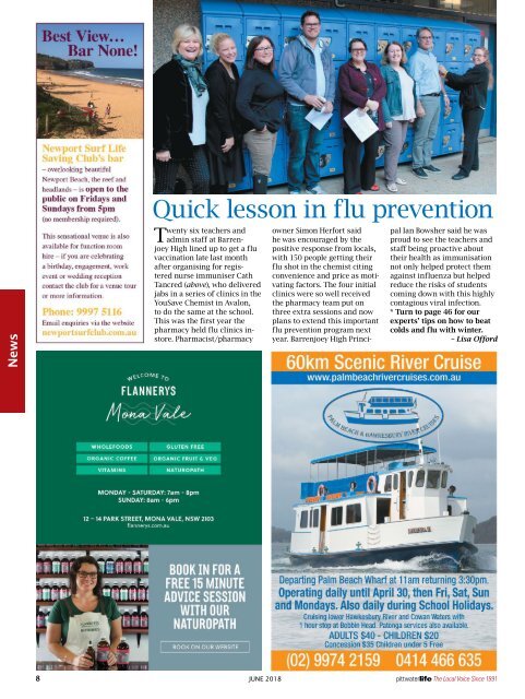 Pittwater Life June 2018 Issue