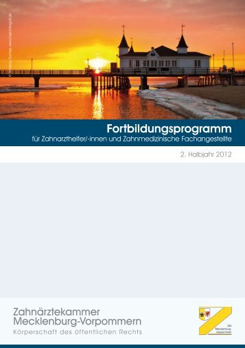 Fortbildungsprogramm - Zahnärztekammer Mecklenburg-Vorpommern