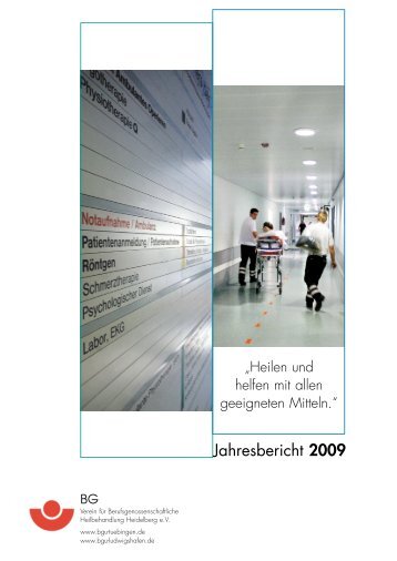 2009 - Berufsgenossenschaftliche Unfallklinik - Tübingen