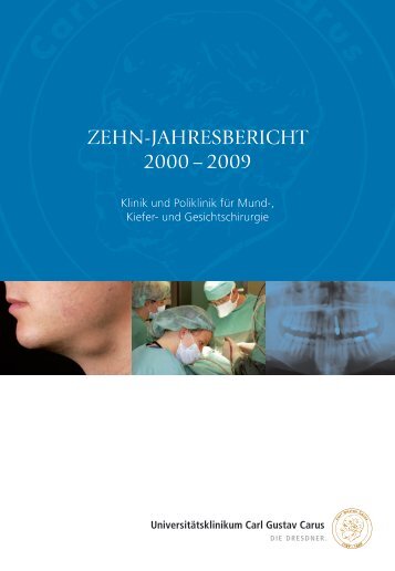 zehn-Jahresbericht 2000 - Universitätsklinikum Carl Gustav Carus