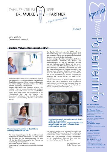 Download - Zahnzentrum Lippe Dr. Mülke + Partner