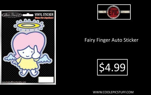 Fairy Finger Auto Sticker