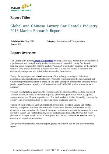 global-and-chinese-luxury-car-rentals-industry-2018-market-research-report-24marketreports