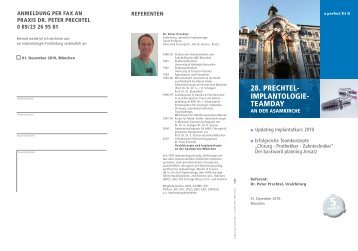 28. PReCHTel - Oralchirurgie und Implantologie an der Asamkirche