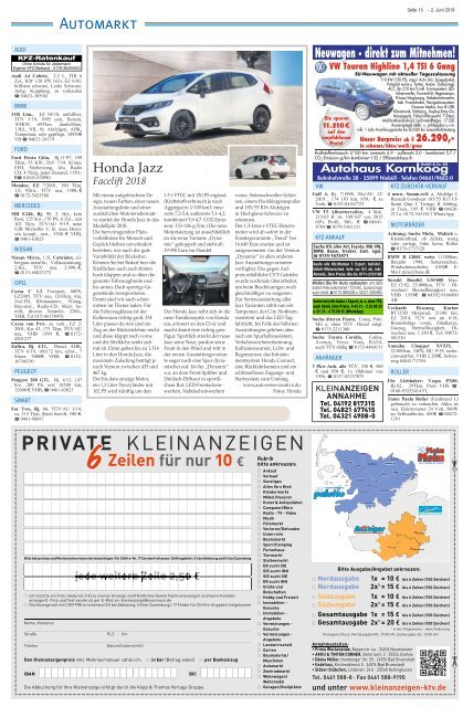 Ihr Anzeiger Itzehoe 22 2018