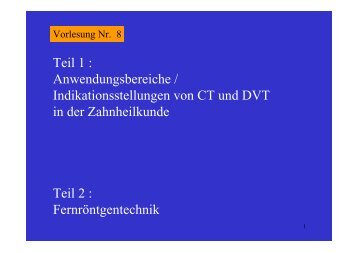 Download - Vorlesung CT Indikation