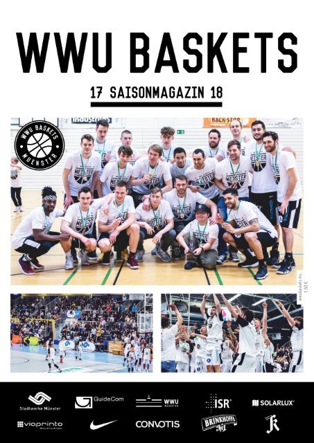 WWU Baskets Jahresmagazin 2017_18