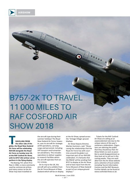 World AirNews June 2018