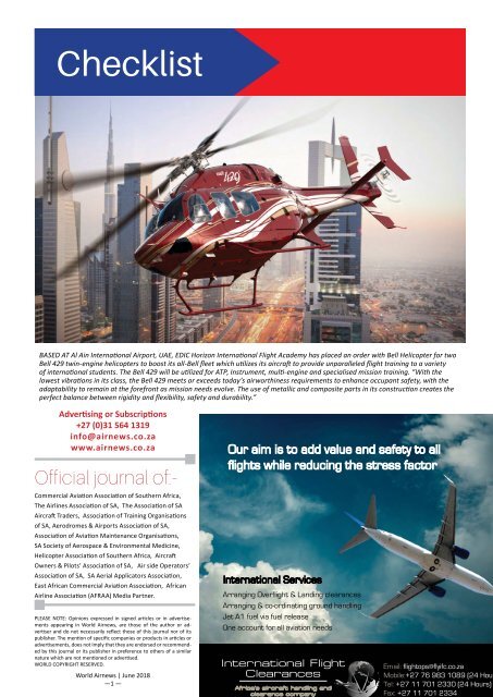 World AirNews June 2018