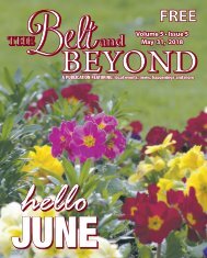 The Belt & Beyond May 31, 2018 