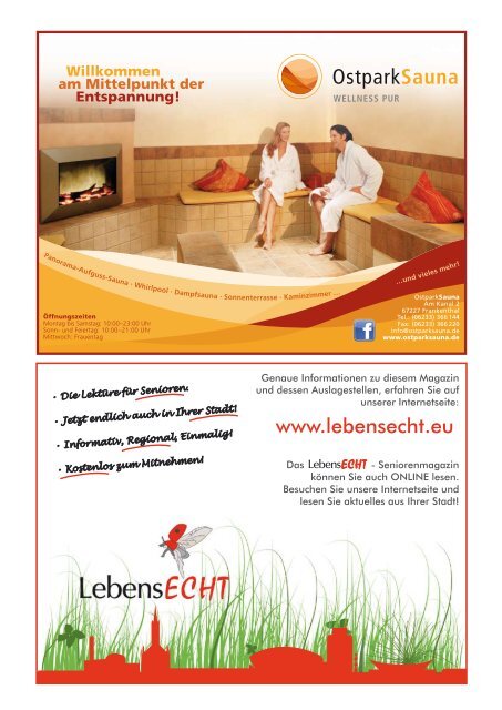 Erstausgabe LebensECHT, Ludwigshafen