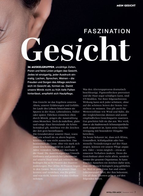 NIVEA FÜR MICH Magazin – Sommer 2018