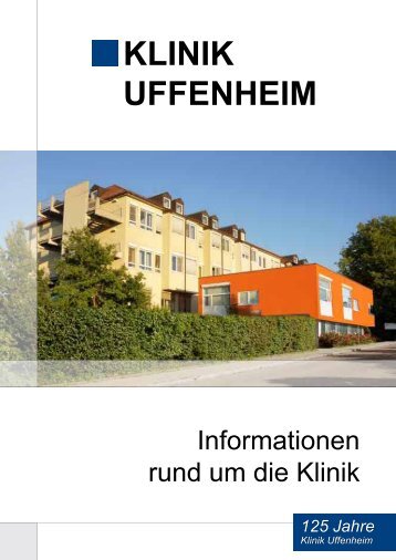 KLINIK UFFENHEIM - Kliniken des Landkreises Neustadt a.d. Aisch