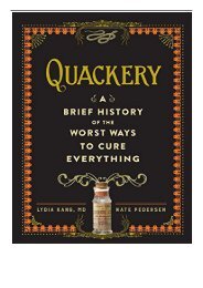 [PDF] Download Quackery Full Books