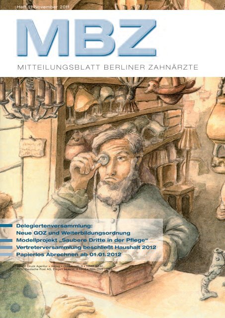 MBZ Ausgabe 11/2011 - Zahnärztekammer Berlin