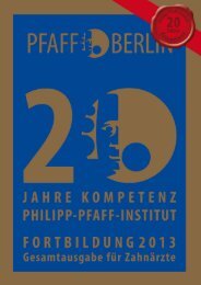 KrONeN UND BrÜCKeN Zeram®BaSIS - Philipp-Pfaff-Institut der ...