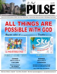 July 2012 Newsletterpdf - St. Paul Lutheran Church - Anamosa, Iowa