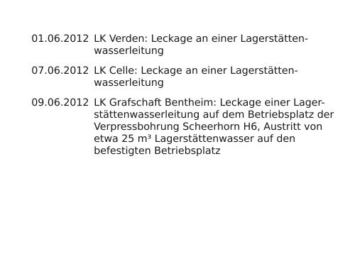 FRACKING - Zweckverband Grossraum Braunschweig