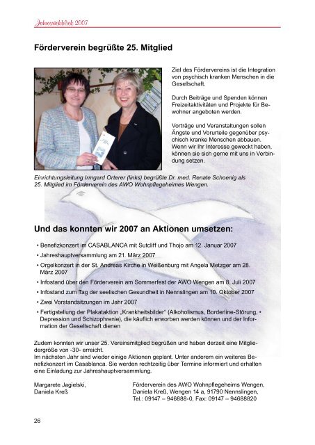 Jahresrueckblick Wengen website - AWO Kreisverband Roth ...