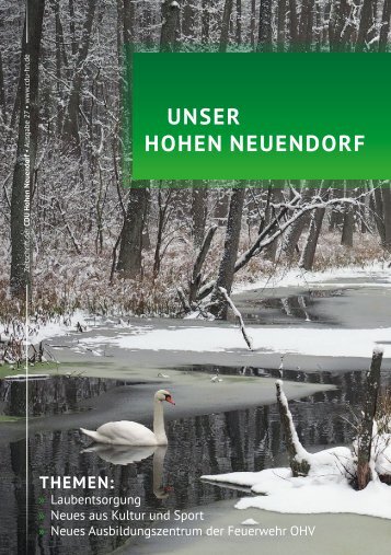 Unser Hohen Neuendorf 27 (Dez. 2017) 