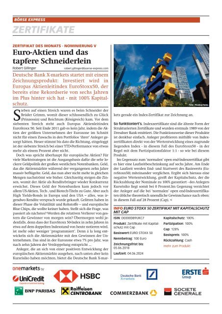 KUNSTINVESTOR AUSGABE JUNI 2018