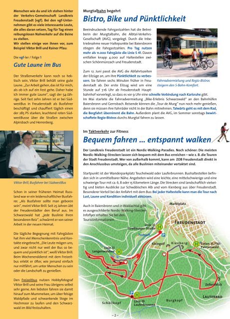 Schüler EXTRA - VGF Verkehrs-Gemeinschaft Landkreis Freudenstadt