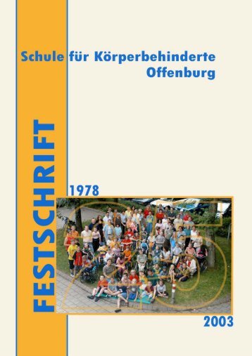 Zahlen, Fakten ... Unsere Schule im Jubiläumsjahr (Stand: Juli 2003)