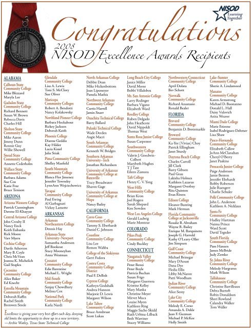 Congratulations - nisod