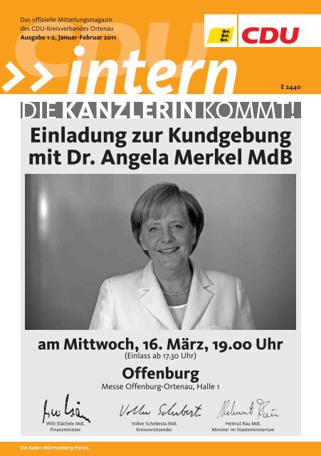 Unsere Abgeordneten KREISTEIL - CDU Kreisverband Ortenau