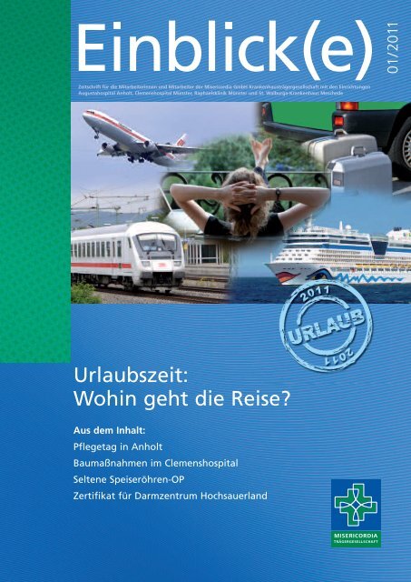 Urlaubszeit: Wohin geht die Reise? - Misericordia GmbH ...