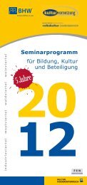 Seminarprogramm - Lernende Gemeinde