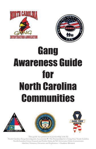 Gang Awareness Guide for North Carolina ... - City of Asheville