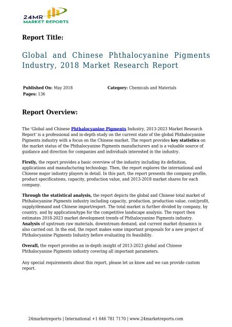 global-and-chinese-phthalocyanine-pigments-industry-2018-market-research-report-24marketreports